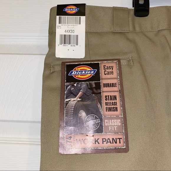 Men’s DICKIES work pants size 44w 30l NWT - Picture 4 of 5